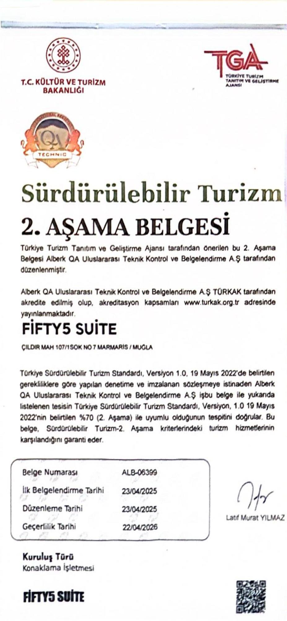 Fifty5 Suite Hotel Marmaris Zewnętrze zdjęcie